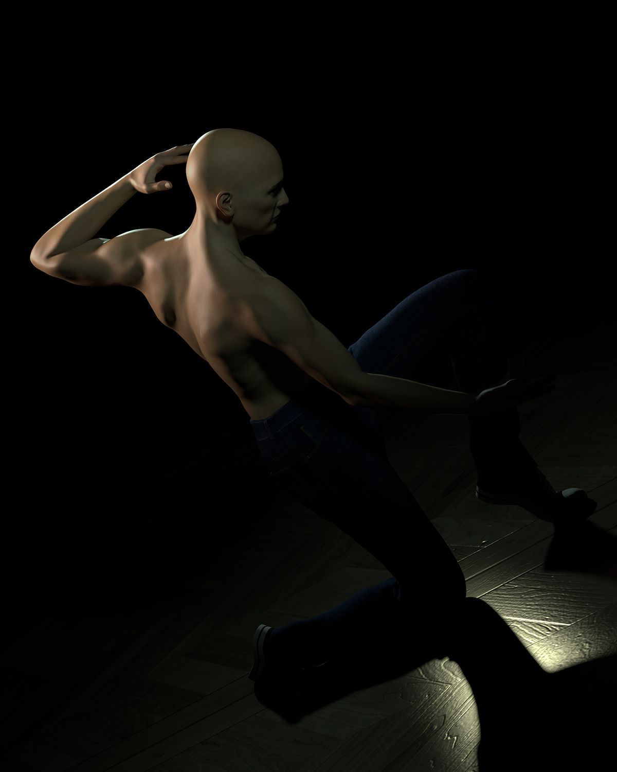 Quick Shot 1: OOT Male Iray Lights